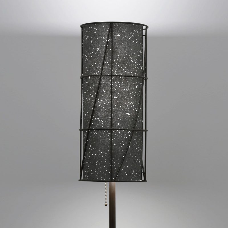 Lumetta's Arc Floor Lamp with Custom KnollTextiles Environmental Shade