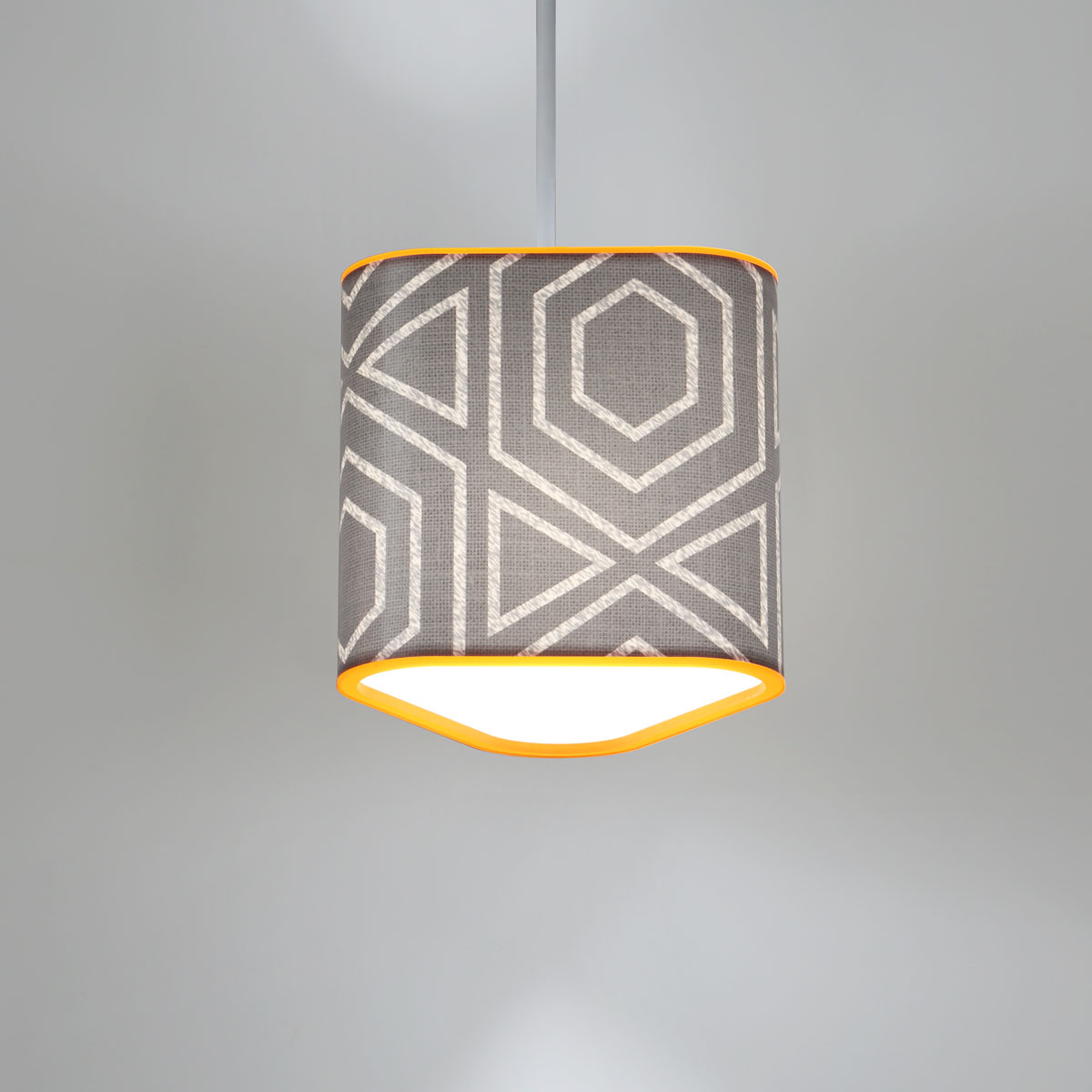 Stylish modern lighting with brilliant accent colors and distinctive geometric shapes; our Bright pendants offer modern elegance, perfect ambient illumination, and a flair for contemporary charm.