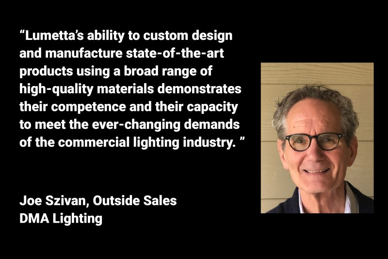 Lumetta Creates Customized Lighting for the Commercial Market