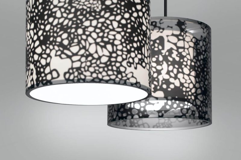 One-of-a-kind design art lampshade-custom pendant lighting