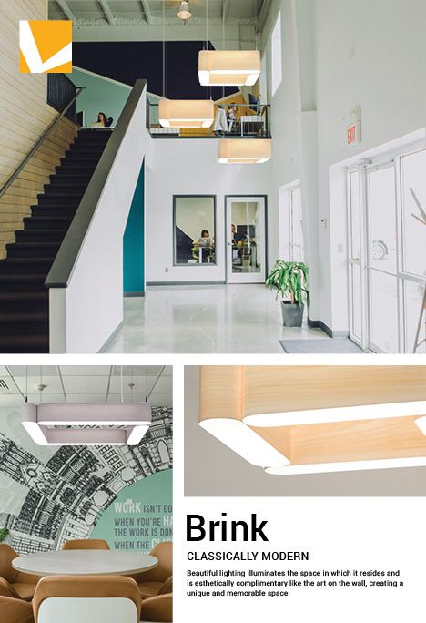 Brink Flyer - Explore BRINK contemporary commercial lighting solutions.